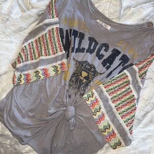 We The Free Wildcats Oversized Tee